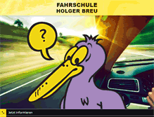 Tablet Screenshot of fahrschule-breu.de